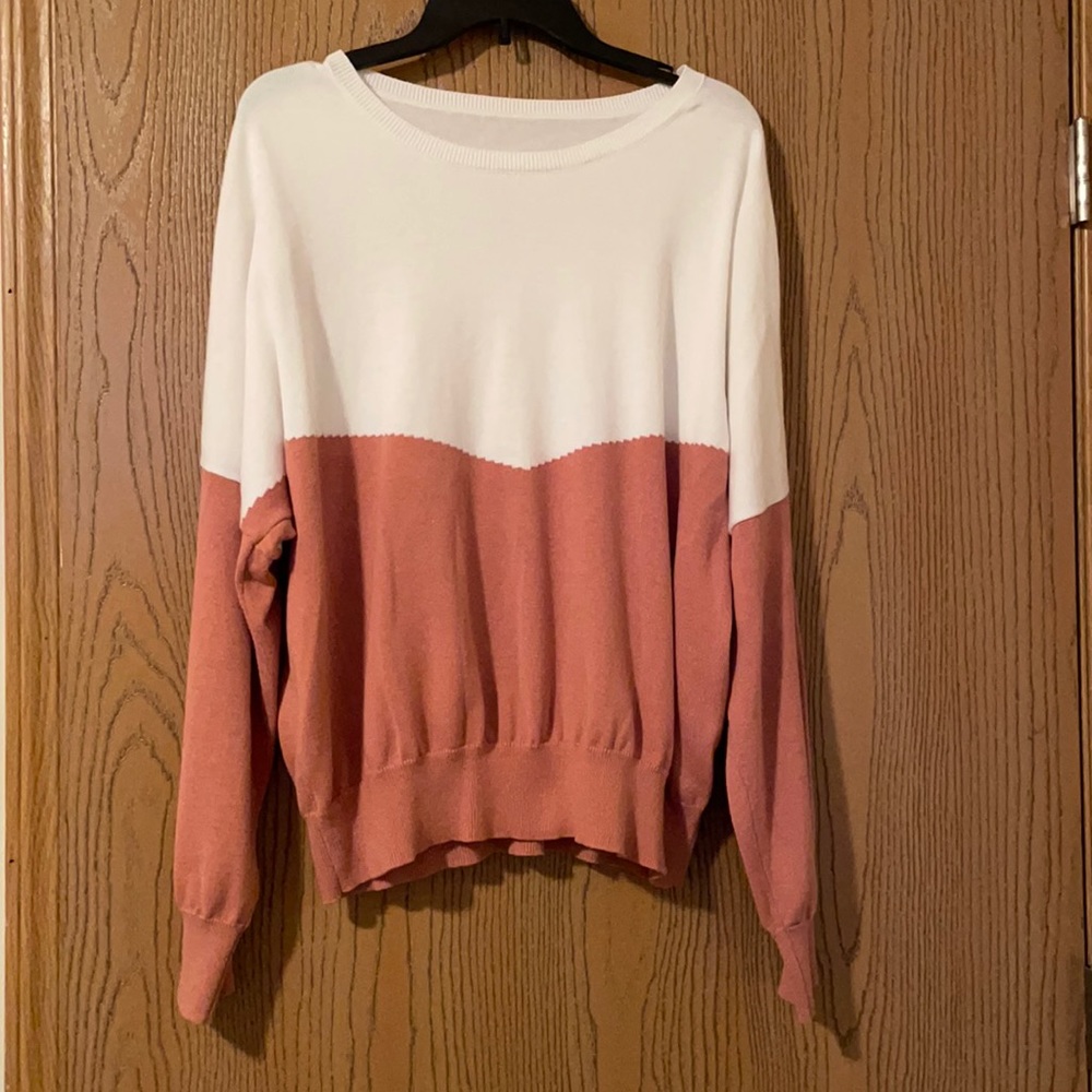 SHEIN Colorblock Sweater